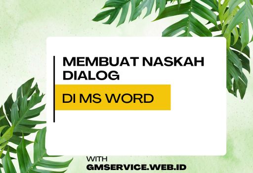 membuat naskah dialog